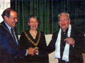 Picture of Chris Slater with Mayor